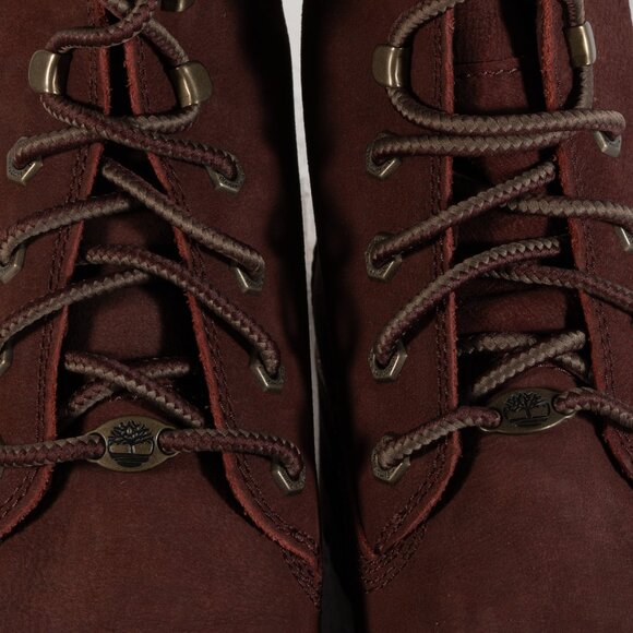 Timberland Courmayeur Valley 6" Boot Color Burgundy Size 11 B (M) - Picture 10 of 16